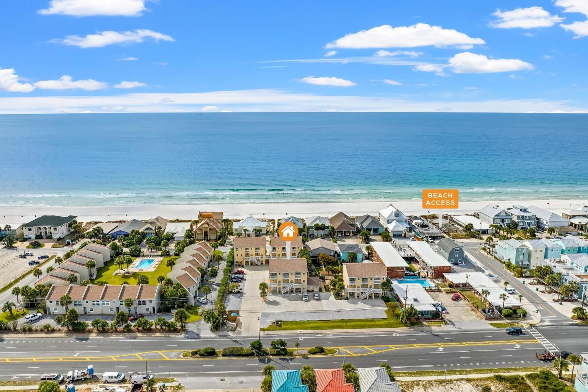 Treasure Island 1607 Lägenhet Panama City Beach Exteriör bild