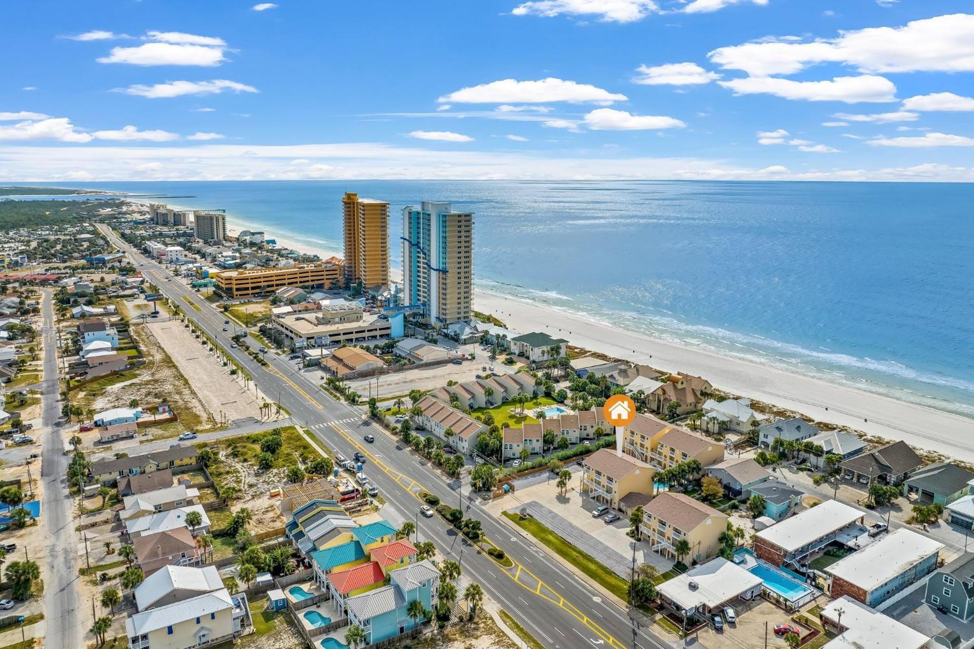 Treasure Island 1607 Lägenhet Panama City Beach Exteriör bild
